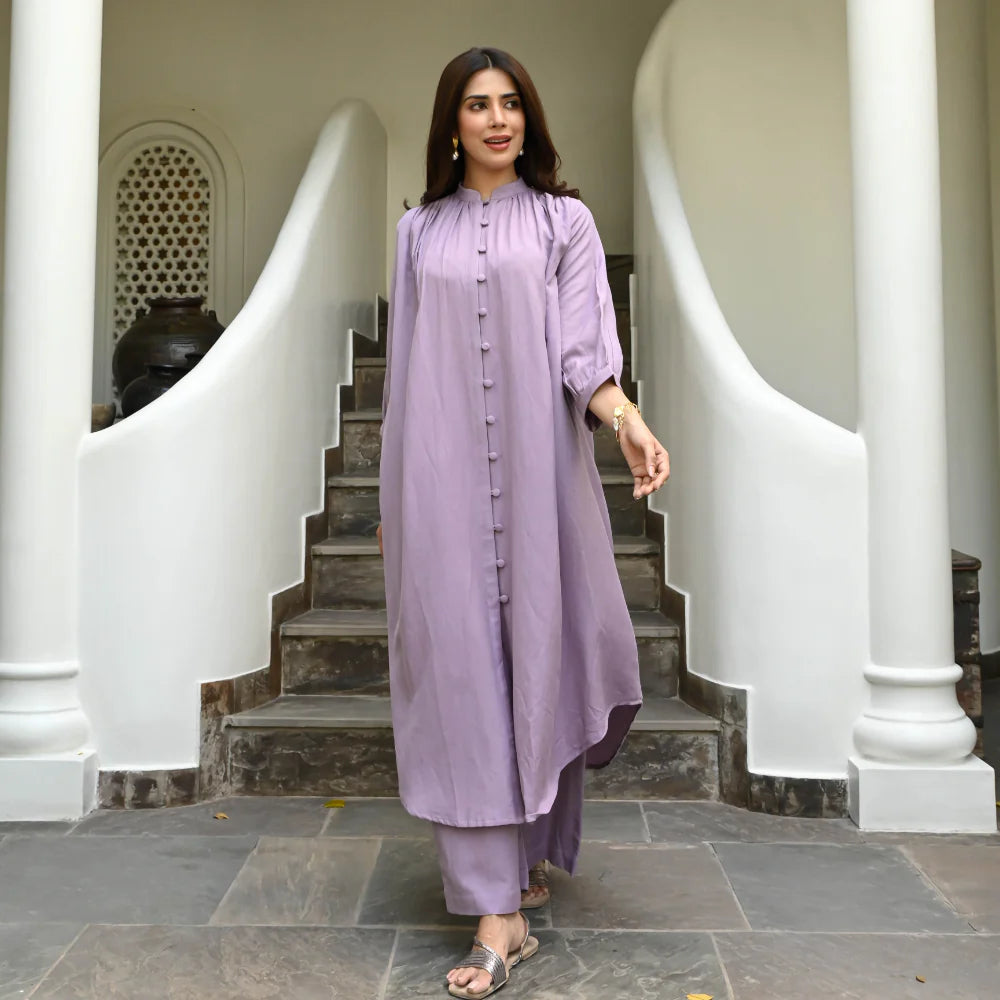 LILAC LAVENDER CO-ORD SET